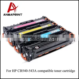 CB540A CB541A CB542A CB543A Compatible Toner Cartridge for HP CP1210/1215/1510/1515/1518 thumbnail-1