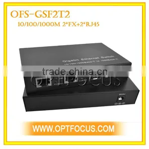 4 Port 10/100/1000M Ethernet Optical Fiber Switch thumbnail-1