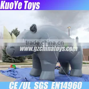 Inflatable Animal,outdoor Inflatable Toys,giant Inflatable Rhinoceros thumbnail-1