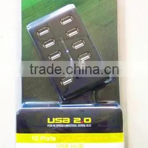 High Speed Computer 10 Port Usb 2.0 Hub thumbnail-5