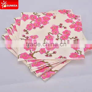 2 Ply Embossed Disposable Paper Decoupage Napkin thumbnail-2