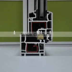 PVC Window Frame Conch 60 Casement Outwards Opening UPVC Profiles thumbnail-4