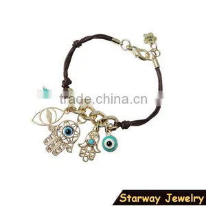 >>New Arrival SW16495 Promotion Evil Eye Charm Bracelet/ thumbnail-1
