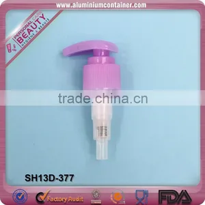 Popular Style 28/410 Transparent Light Blur Stainless Steel Lotion Pump Dispenser thumbnail-1