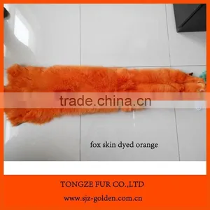 Fox Fur Skins Dyed in Different Colors thumbnail-2