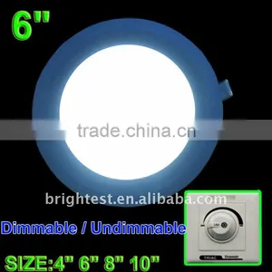 11W SMD5050 Epistar 8" x H11mm Round Epistar LED Panel thumbnail-1