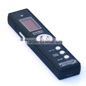 Red LCM Screen Detective Voice Recorder Model Q14 thumbnail-2