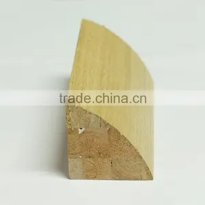 White Oak Veneered Finger Jointed Wood Quarter Round Moulding thumbnail-2
