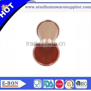 Hot Sale Stainless Steel Copper Jigger Double Head Jigger Measuring Cup for Advanced Bar thumbnail-3