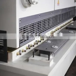 LVD-CNC Electric Sheet Metal Plate Shear Machine With DAC310 Control System, Automatic Steel Metal Shear Machine for Sale thumbnail-2