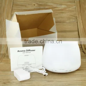 Aroma Diffuser ALARM CLOCK - Ultrasonic, Aromatherapy, Essential Oil - White thumbnail-6