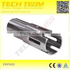 PDP503 Steel Slotted Post Insert With Chrome-Faced of Spigot Pipe and Drape Accessories thumbnail-1