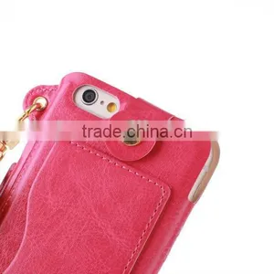Protective Cover Case With Lanyard,mobile Phone and Key Case PU Material thumbnail-2