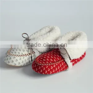 Women Ankle Slipper Boots With Shoe Lace thumbnail-6