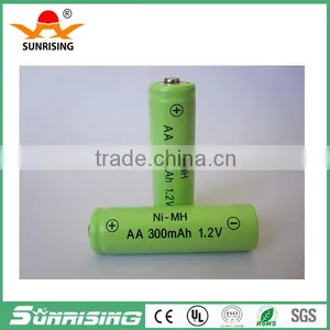 Sunrising 1.2v NI-MH AA300mAh Rechargeable Battery thumbnail-1
