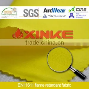 Cotton Flame Resistant uv Protection Fabric for Security Coverall thumbnail-1