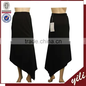 2016 S/S New Pattern Side Long Arabic Style Skirt Solid Maxi Skirt thumbnail-1