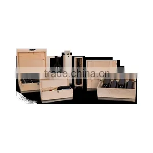 High Quality Luxury Wooden Wine Glass Gift Boxes Wholesale thumbnail-2