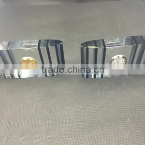 Elegant Beautiful Crystal Clock For Factory Price thumbnail-2