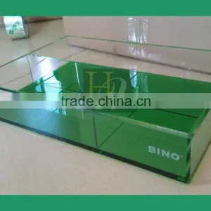 Acrylic Serving Tray With Divider Acrylic Restaurant Tray With Compartments Supplier's Choice thumbnail-1