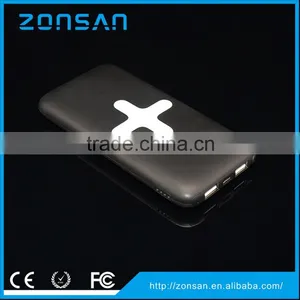 Chines Smart Phone Charger Power Bank 6000mah Wireless Charger thumbnail-2
