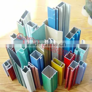 Color Aluminium Doors and Window Section Profile Material China thumbnail-3