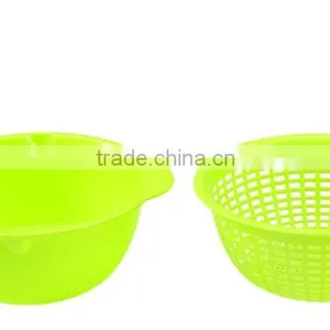 High Grade Suit of Plastic Storage and Package Collapsible Colander Bowl Strainer thumbnail-5