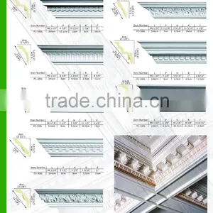 2015 High Quality Good Price Beautiful New Modern Luxury pu Corner Mould thumbnail-1