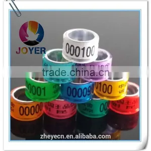 Height 7mm for Pigeon Ring Aluminum With Pladtic Racing Pigeon Ring 2015 thumbnail-2