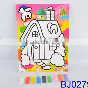 Very Cheap Kid Toy Funny Intelligent Diy Sand Art Kit thumbnail-6