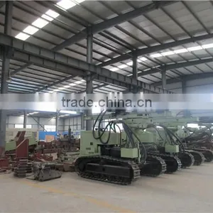 DFD-130M Anchor Drilling Machine, Crawler Mounted Screw Pile Drilling Rig thumbnail-6