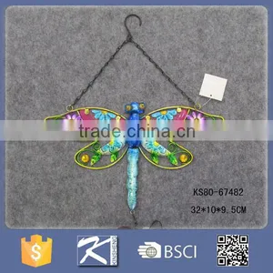 Best Iron Metal Dragonfly Concrete Garden Ornaments thumbnail-1