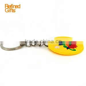 Soft Rubber /Silicone PVC Rubber Keychain for Tourist Souvenir thumbnail-4