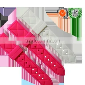 2016 Hot Sale Custom Made Silicone Rubber Watchband Loop thumbnail-5