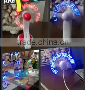 Portable Air Cooler Led Usb Fan, Cooling Car Fan, Usb Programmable Led Message Fan Support NFC Smartphone Program Yourself Words thumbnail-4