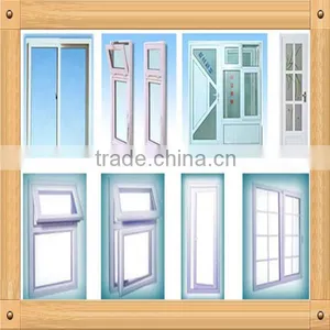 High Quality Cheap Double Leaf Casement Window Linear Pvc Window thumbnail-1