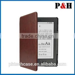 Leather Case Cover Wallet for Amazon Kindle 4, Lagging Leather Case, PU Leather Case thumbnail-3