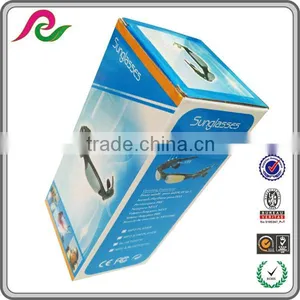 Custom Folding Corrugated Box Packaging for Bluetooth Sunglasses Packing thumbnail-1