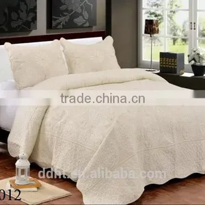DD8012 Embroidery Quilts / Embroidery Bedspreads / Bedding Sets thumbnail-1