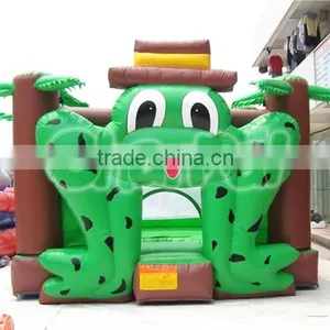 Animal Design Cheap Inflatable Froggy Castle Bouncer for Sale, Inflatabele Bouncer for Sale thumbnail-1