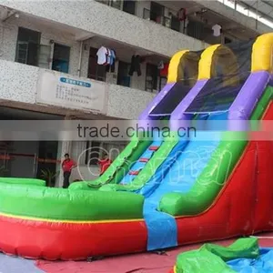 Commercial Rainbow Inflatable Water Slide for Kids thumbnail-1