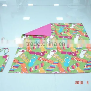 Polar Fleece Travelling Blanket With Bag thumbnail-1