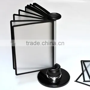 A4 Half Moon Handling Display Reference Rack 20 Pockets Display Reference Rack thumbnail-5