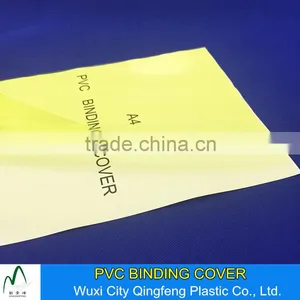 Red Yellow Blue Clear 0.13mm 0.14mm 0.18mm 0.25mm A4 A3 PVC Binding Cover Factory Price Plastic Book Covers thumbnail-2