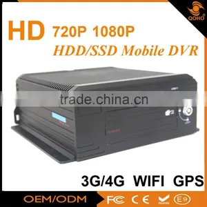 High Definition Car 3G /4G Mobile Dvr With GPS Wifi For Taxi / School Bus And Truck Quality Choice thumbnail-1