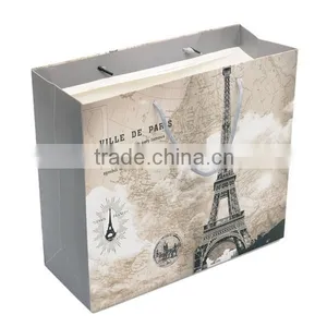 Romantic Famous View Of Europe Paper Gift Bag thumbnail-4