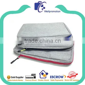 Wellpromotion Hot Sale Promotional Cotton Canvas 15 Inch Laptop Bag thumbnail-1