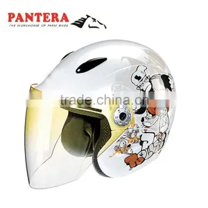 Chongqing Double Goggle Visor Pure Blue Helmet Full Face Bike Helmet thumbnail-3