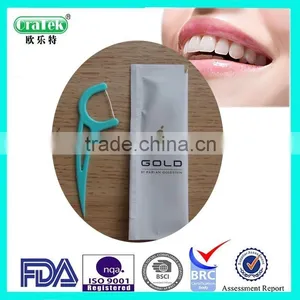 New Design Individual Wrapper Plastic Dental Floss Picks thumbnail-1