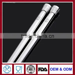 SGS High Grade Chopsticks Silver Plated Chopsticks OEM With Exchangeable Head for Hotel Restaurant Household Wedding Gift thumbnail-1